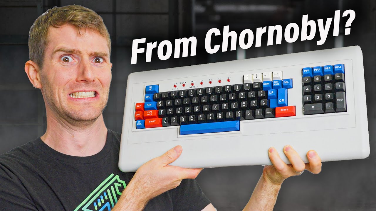 Gaming on the Keyboard from Chornobyl