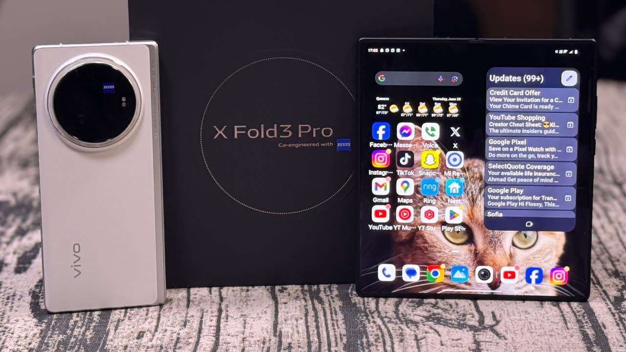 Vivo X Fold 3 Pro Global Edition – The Best Fold Yet!