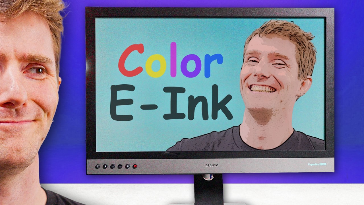 The Worst Monitor Ever… In Color! – Dasung Paperlike Color E-Ink Monitor