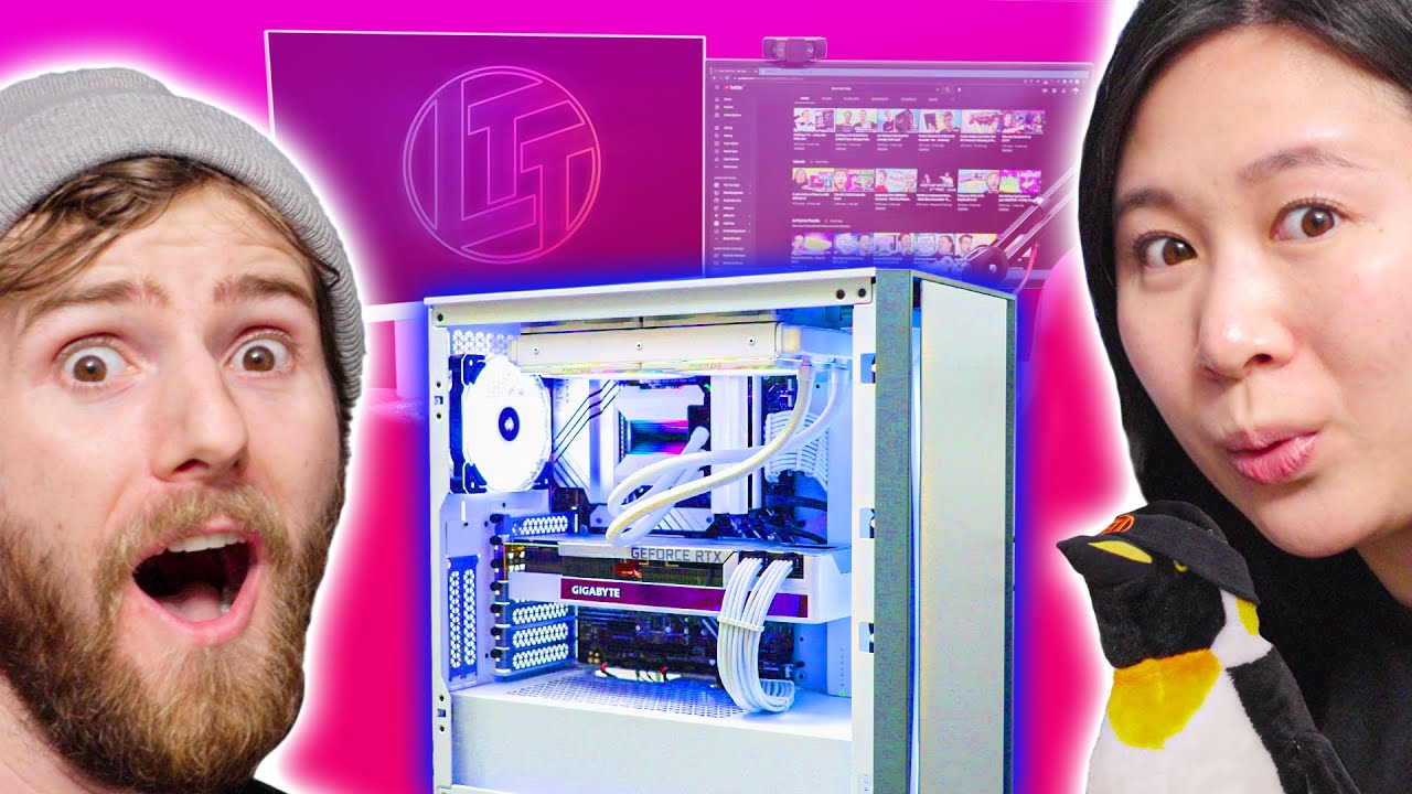 Linus goes into a real girl’s bedroom – Intel Extreme Tech Upgrade