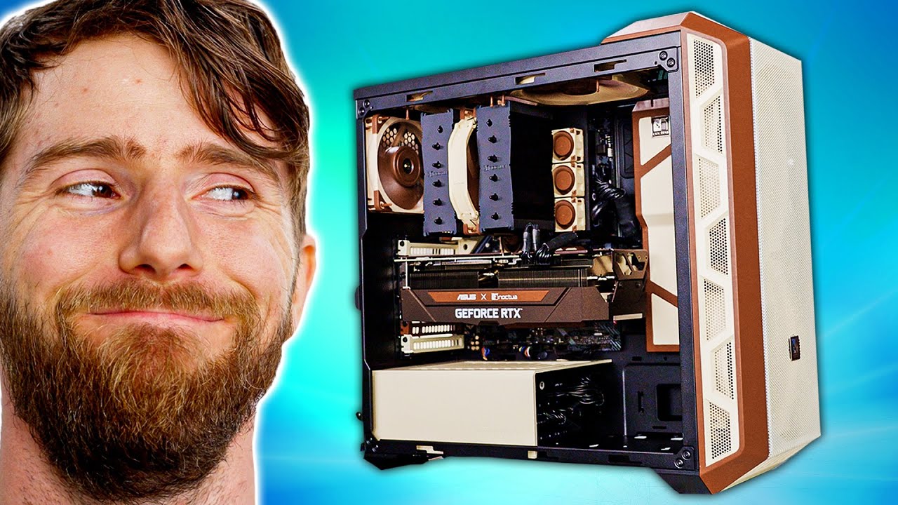 This Ugly PC will BLOW YOUR MIND – All Noctua Gaming PC